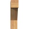 Ekena Millwork Traditional Block Smooth Bracket, Western Red Cedar, 3 1/2"W x 14"D x 14"H BKT04X14X14TRA05SWR - alternate 4